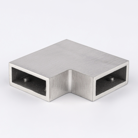 S02-504BGD/sus304 Соединитель трубы 30х10 угловой 90°, sus304, матовый хром