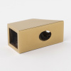 Крепление штанги 15x15 к стене 45° золото глянцевое S10-1504GD