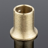 S02-506BGM/brass Соединитель труба-стена ф19, золото брашированное, латунь