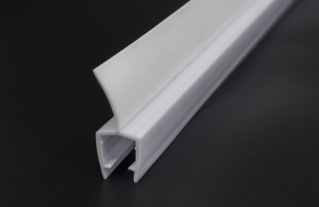 PVH04-908WM8 Уплотнительный профиль ПВХ для стекла 8 мм, 2200 мм, premium