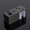 N02-402GFM/sus304 Нижняя направляющая двойная, графит матовый,sus304