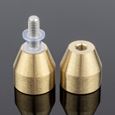 RK02-302BGD/sus304 Ручка кноб круглая, нержавеющая сталь sus304, брашированное золото