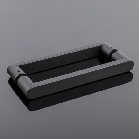 Ручка-скоба, черный матовый, нержавеющая сталь