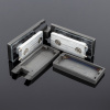 P03-105GRF/sus304 Петля стекло-стекло 180°, графит матовый, sus304