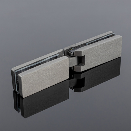 P03-105GRF/sus304 Петля стекло-стекло 180°, графит матовый, sus304