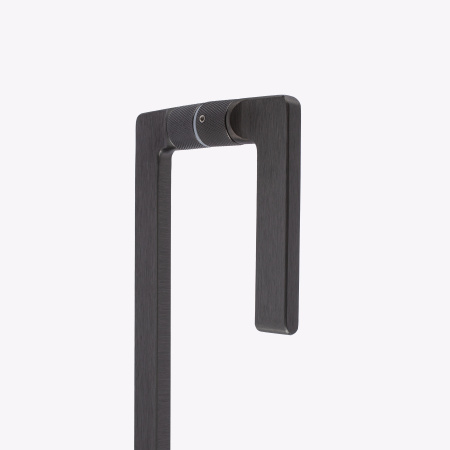Ручка-скоба, брашированный графит, нержавеющая сталь