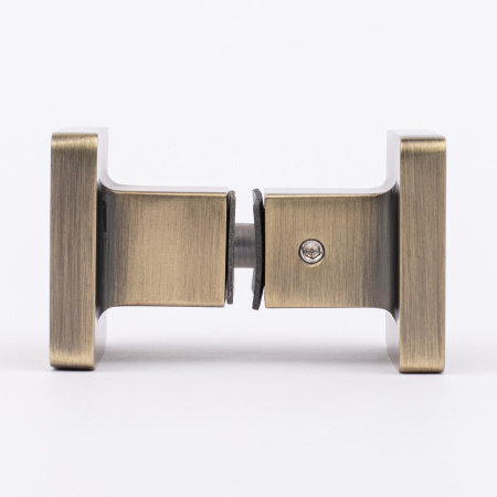 Ручка-кноб квадратная, бронза, латунь