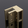 D02-503BGD/sus304 Держатель труба-стекло 30х10 торцевой, брашированное золото, sus304