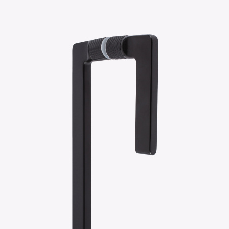 Ручка-скоба, черный матовый, нержавеющая сталь