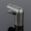 D02-509GFM/brass Держатель стекла ф19 торцевой 90°, графит матовый, латунь
