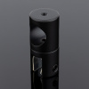 D02-507BLK/brass Держатель стекла сквозной ф19, черный матовый, латунь