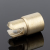 D02-508BGM/brass Держатель стекла ф19, брашированное золото, латунь