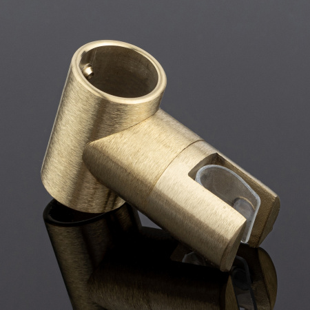 D02-512BGM/sus304 Соединитель трубы ф19 180°, брашированное золото, sus304