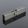 P03-105GRF/sus304 Петля стекло-стекло 180°, графит матовый, sus304