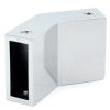 CK-105D30-PC Коннектор трек-трек 135° прямоугольный, 30*10, Хром глянцевый