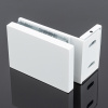 K02-203WM/sus304 Коннектор стекло-стена, белый матовый, sus304