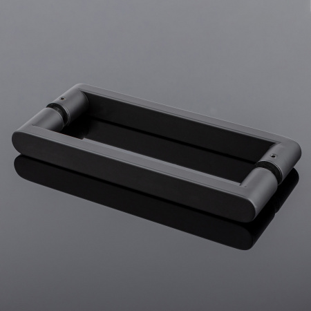 Ручка-скоба, черный матовый, нержавеющая сталь