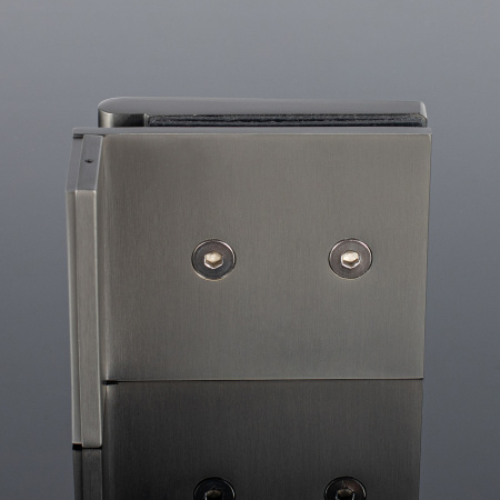 K03-200GRF/brass Коннектор, стекло-стена 90°, графит матовый, латунь