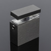 S02-505GFM/sus304 Соединитель труба-стекло 30х10, графитовый матовый, sus304